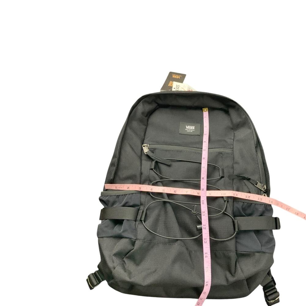 Vans Skateboard Backpack Black Laptop School Travel Hiking Daypack NWT Unisex - Picture 5 of 6
